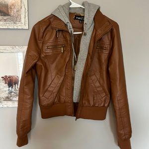 Faux Leather Jacket Rue21